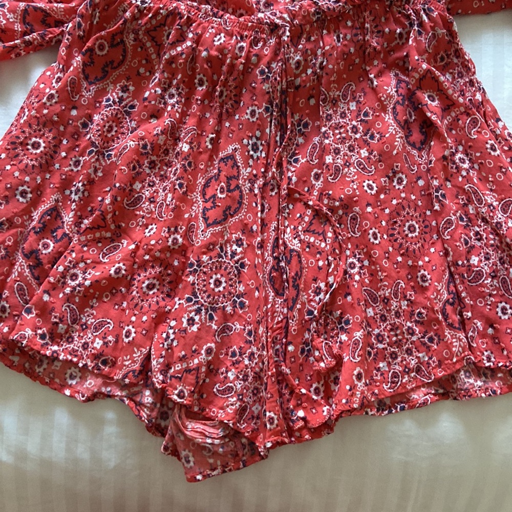 Womens patterned romper - Picture 3 of 6